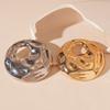 Round Water Ripple Pins Retro Hollow Out Brooch Trendy Irregular Geometric Brooch  Party