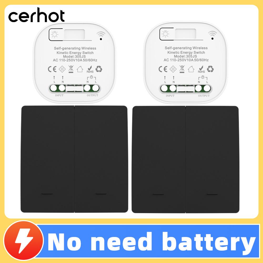 Tuya Graffiti ZigBee Smart WiFi Selbstversorgender Kabelloser Lichtschalter