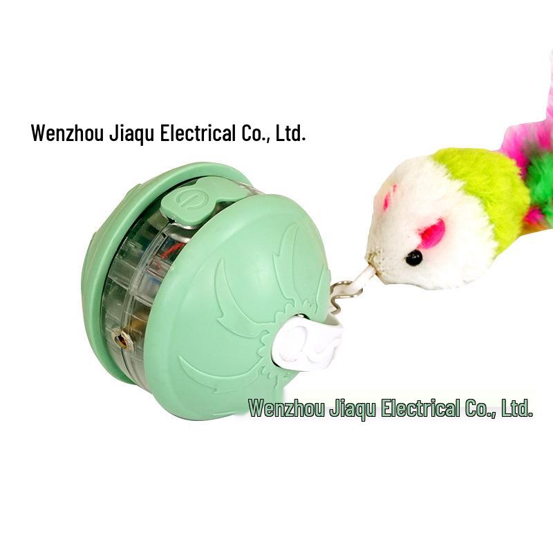 Cat Electric Teaser Toy: Self-Play Mouse Runabout with Teasing Stick