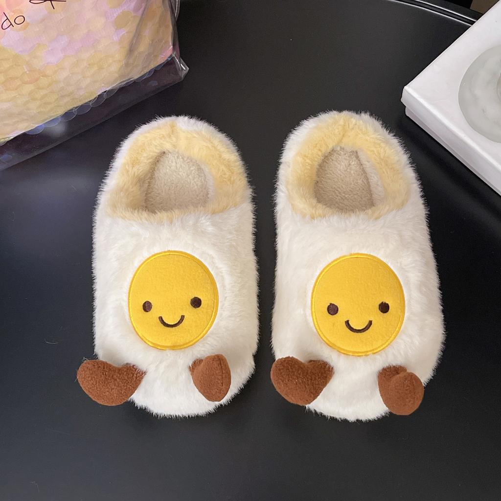 Fun potato bags and cotton slippers women's winter new home indoor non-slip soft-soled plush personalized cotton shoes
