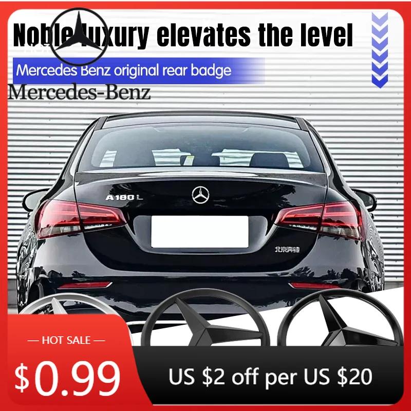 Heißer Autoaufkleber ABS Auto Heckaufkleber Kofferraum Emblem Aufkleber Logo für Mercedes Benz C180 C200 C260 C300 W203 W205 W204 W212 W213 W222