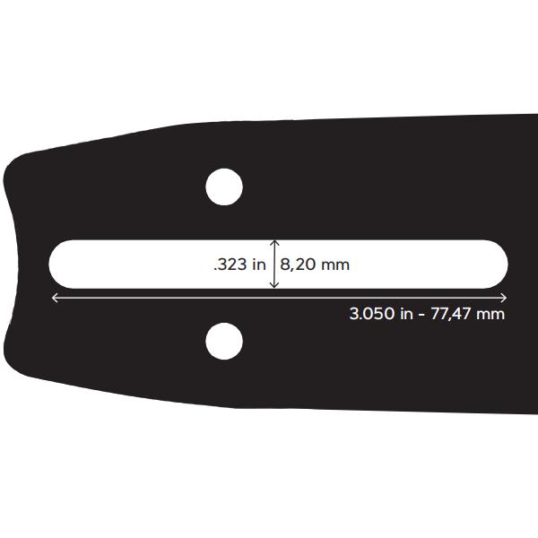 Oregon AdvanceCut 150MLBK041 38cm Chainsaw Guide Bar