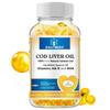 Cod Liver Oil Softgels Natural Iceland Source Vitamin A D Dha Liquid 120 Count