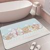 Cute Cartoon Mikko Cat Floor Mat Rectangle Anti-slip Home Soft Badmat Front Door Indoor Outdoor Mat Hotel Decor Mat