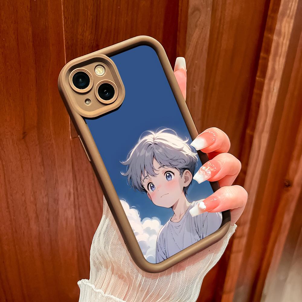 Soft Silicone Square Ladder Printing Pattern Phone Casing Full Cover Camera Shockproof Protection Rubber Case for Samsung