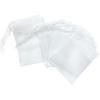 Bliingdom 100pcs Tea Bags Empty Tea Filter Bags Ground Coffee Bags Safe and Natural Material Coffee Filter Bag Disposable Infuser with Drawstring for