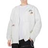 Herren Nike Alphabet Logo Aufdruck Gewebte Kapuzenjacke Langarm Herbst Weiß DV3313-133