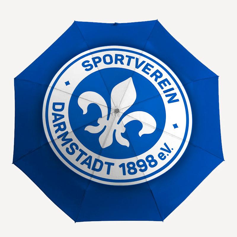 Sportverein Darmstadt Ouverture et Fermeture Automatiques, Structure à 8 Baleines Parapluie Portable, Convient aux Hommes et aux Femmes en Toutes Saisons Parfait G