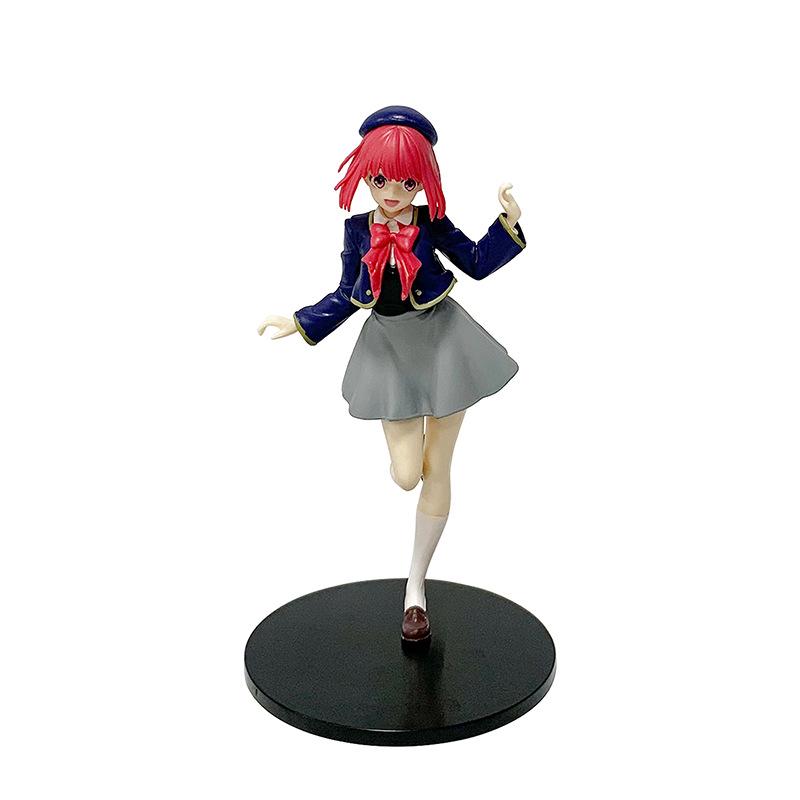 18CM Anime Arima Kana Hoshino Ai Coreful B-Komachi School Uniform Figure Collectible Model Toy Gift Action Figure