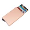 High-Grade Alumina Solid Color Automatic Pop-Up Anti-Theft Bank Card Box