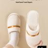 Cozy Non-slip Disposable Indoor Slippers for Autumn/Winter - Ideal for Hotel Guests
