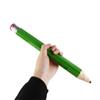 Woodworking Toys Boys Girls 35cm Huge Pencil with Cap and Eraser Giant Pencil Wood Jumbo Pencil