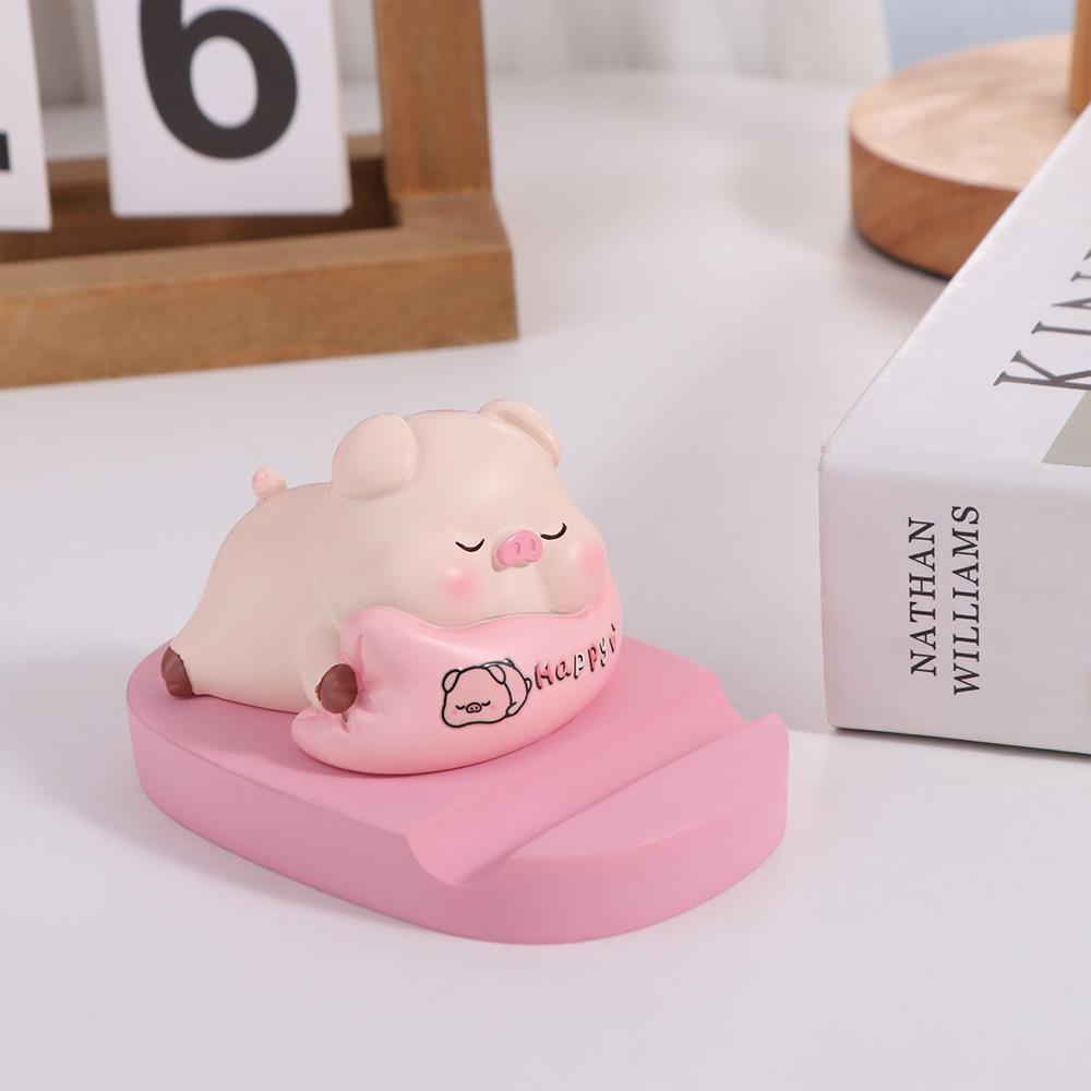 Boneca de Resina Animal Suporte de Celular Suporte para Telefone Boneca Fofa Suporte para Celular Presente Criativo