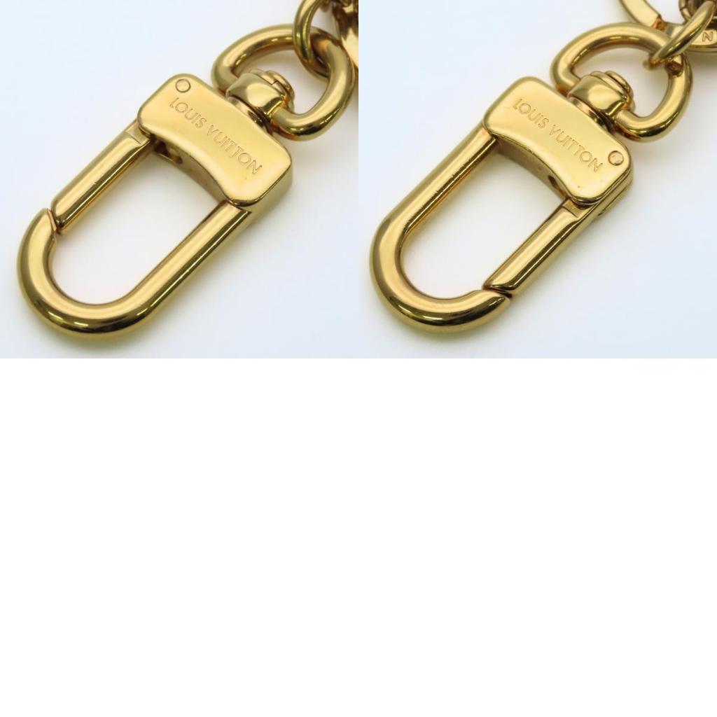 Used LOUIS VUITTON Bag charm Porte Cle Preppy M00363 metal/leather multicolor Monogram flower