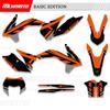 MCHMFG For KTM SX SXF XC XCF 2013 2014 2015 EXC XCW 2014 2015 2016 Graphics Decals Stickers Kits Number Name Background