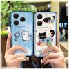 Durable Silicone Phone Case For Tecno Spark20 Pro/KJ6 Cute Dirt-resistant Anti-knock TPU Waterproof Soft Case Cartoon