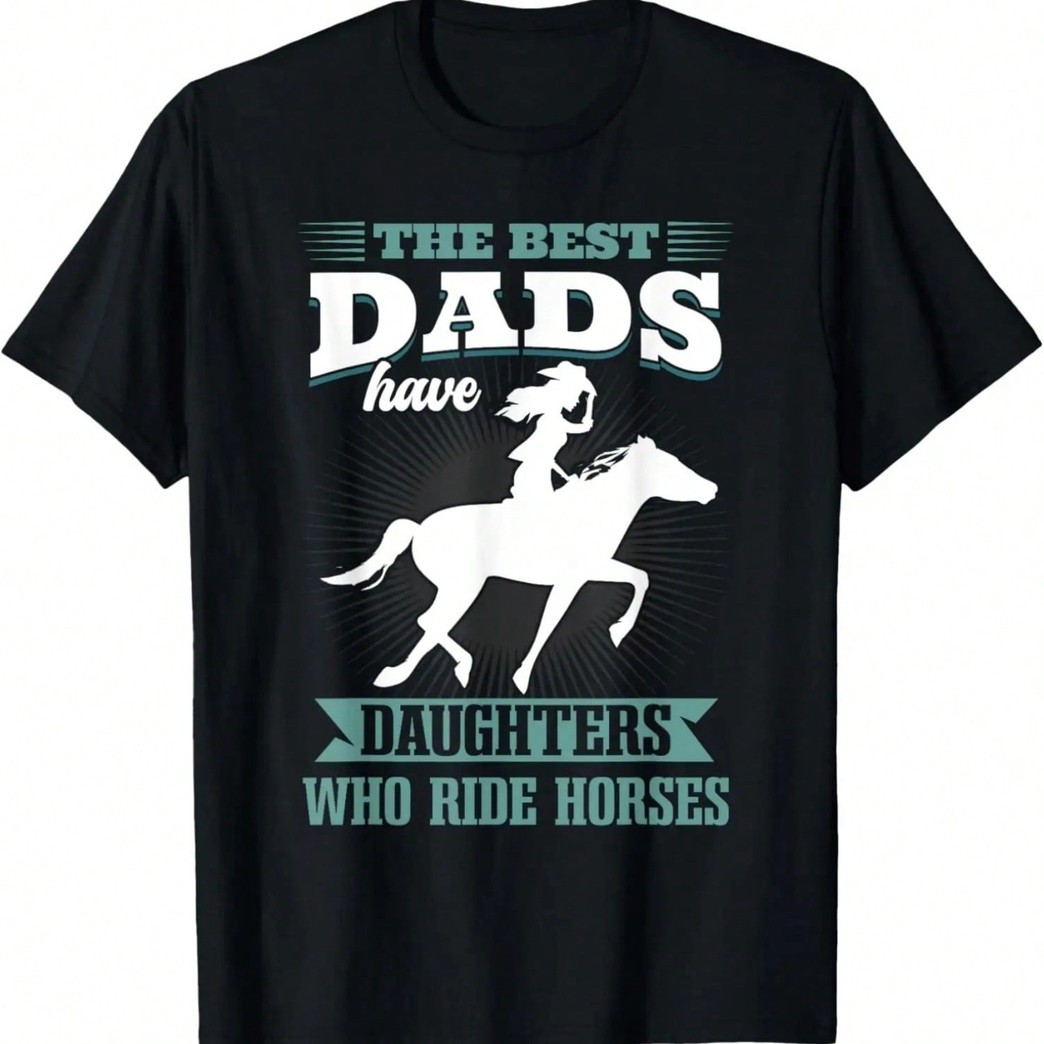 I Love Jesus And Riding Horses Lover  Horse Rider T-Shirt S разноцветный