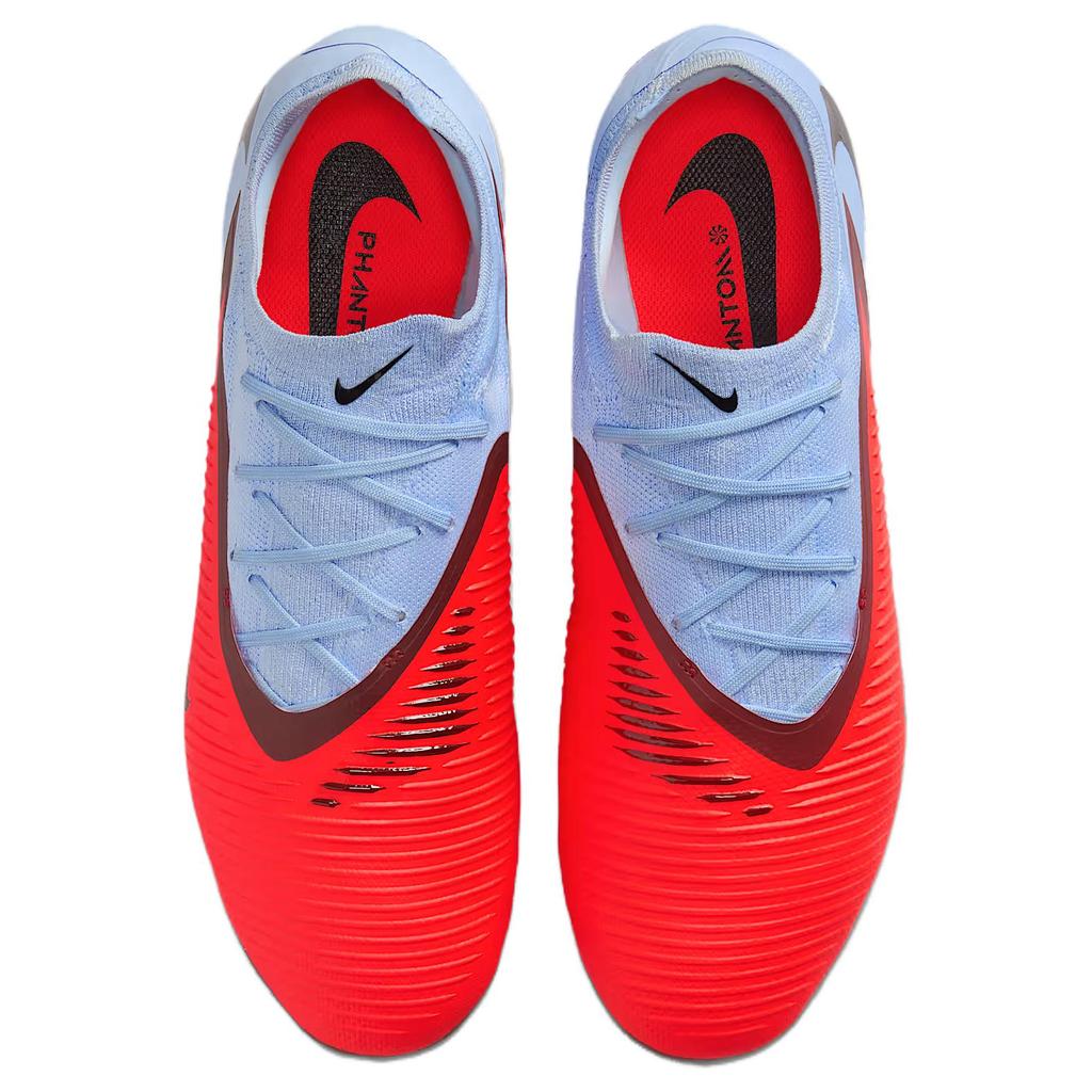 Nike Phantom 6 Low Pro Versatile Comfortable Soccer Shoes Unisex Soccer Shoes Blue Red HQ2316-400