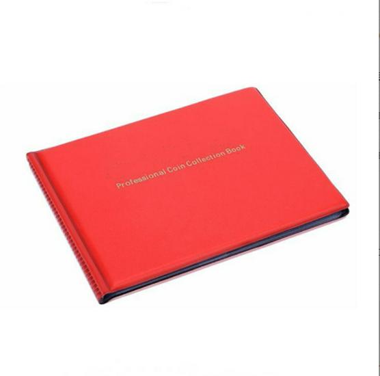 PVC Coin Album: Portable 10-Page, 24-Grid Storage for Coin Collection
