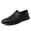 2024 Leather Men Shoes Soft  Men Brand Men Flats Comfy Driving Shoes Business Formal Shoes Men Leather Shoes