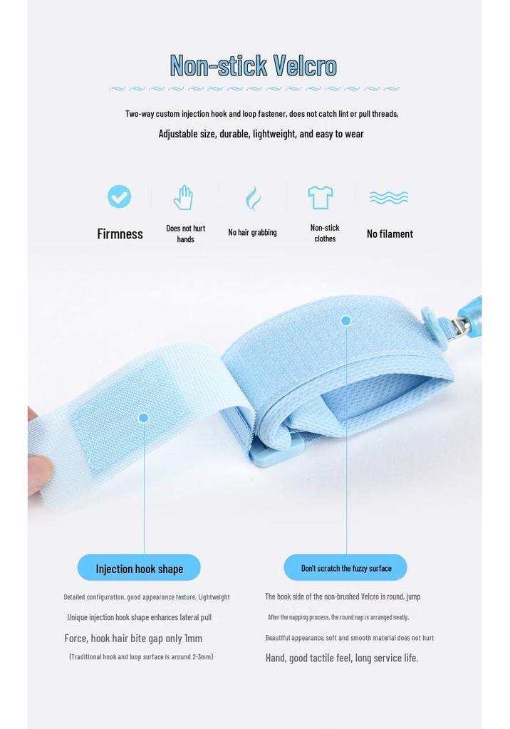 Children's Anti-Lost Wristband & Leash - Reflective Key Style for Toddlers & Strollers