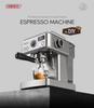 HiBREW 19Bar Semi Automatic Espresso Coffee Machine Temperature Adjustable 58mm Portafilter Cold/Hot Coffee Maker Metal CaseH10A
