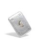 Lemasque Pie Heart Slim Card Holder Silver
