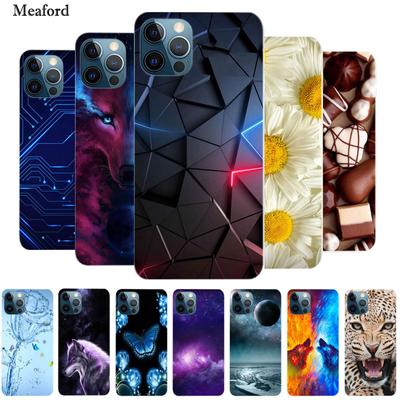 Etui na iPhone 12 Pro iPhone12 Pro Bumper Silikonowe TPU Miękkie Etui na Telefon Dla iPhone 12 Pro Max / 12 Mini Etui Kreskówkowe funda 12Pro