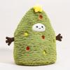 Christmas Plush Snowman Ornament Soft Fabric Holiday Decor For Gift Giving