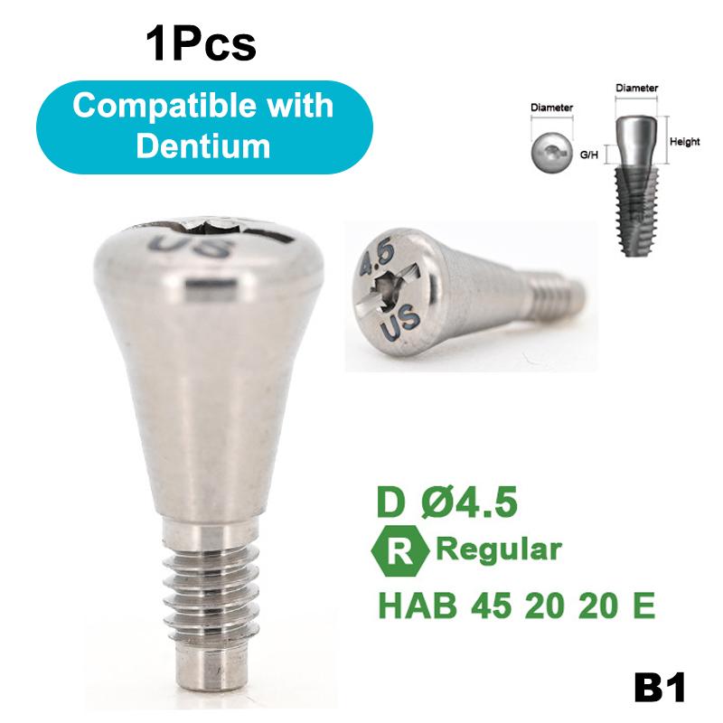 Tytanowe Akcesoria Gojące do Implantów Dentystycznych Łącznik Regularny Dla Systemu Implantologicznego Hiossen Osstem Ts Różne Średnice Śruba