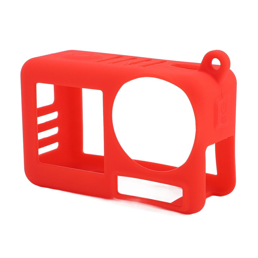 Action Camera Protective Cover with Anti Lost Lanyard Anti Scratch Silicone Case for Action 5 Pro