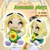 24cm Niedliche Avocado Plüschpuppe Weiches Anime Kuscheltier Für Kinder Schlafbegleiter Geburtstagsgeschenk