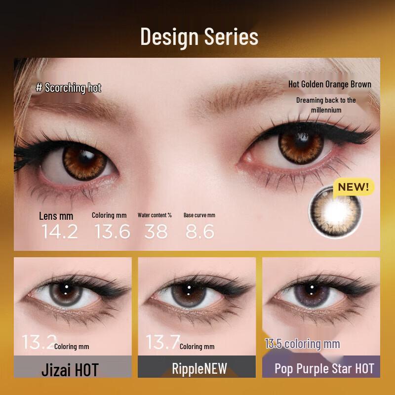Moody Daily Disposable Colored Contact Lenses (10-Count)