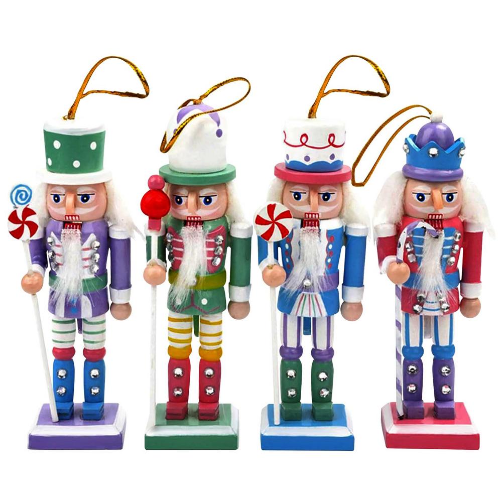 

Деревянные фигурки солдатиков-щелкунчиков, украшения 12,5 см, кукла-щелкунчик, настольные поделки, детские подарки, рождественские украшения для дома