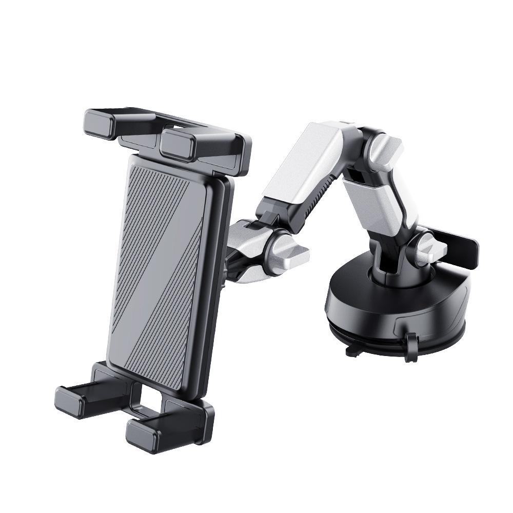 Universal Foldable Car Phone & Tablet Holder for 7-12.9 Inch Devices with Suction Cup