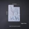 Poppy DIY Silicone Keychain Molds: Elephant, Alpaca, Polar Bear