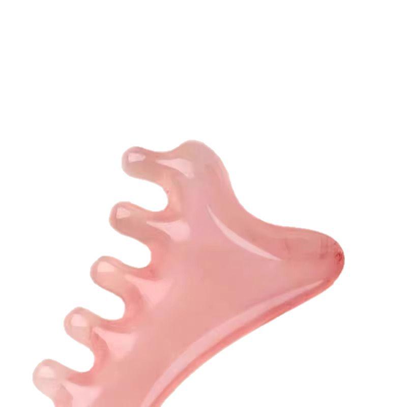 Delfin Harz Meridiankamm & Gesichtsmassagegerät