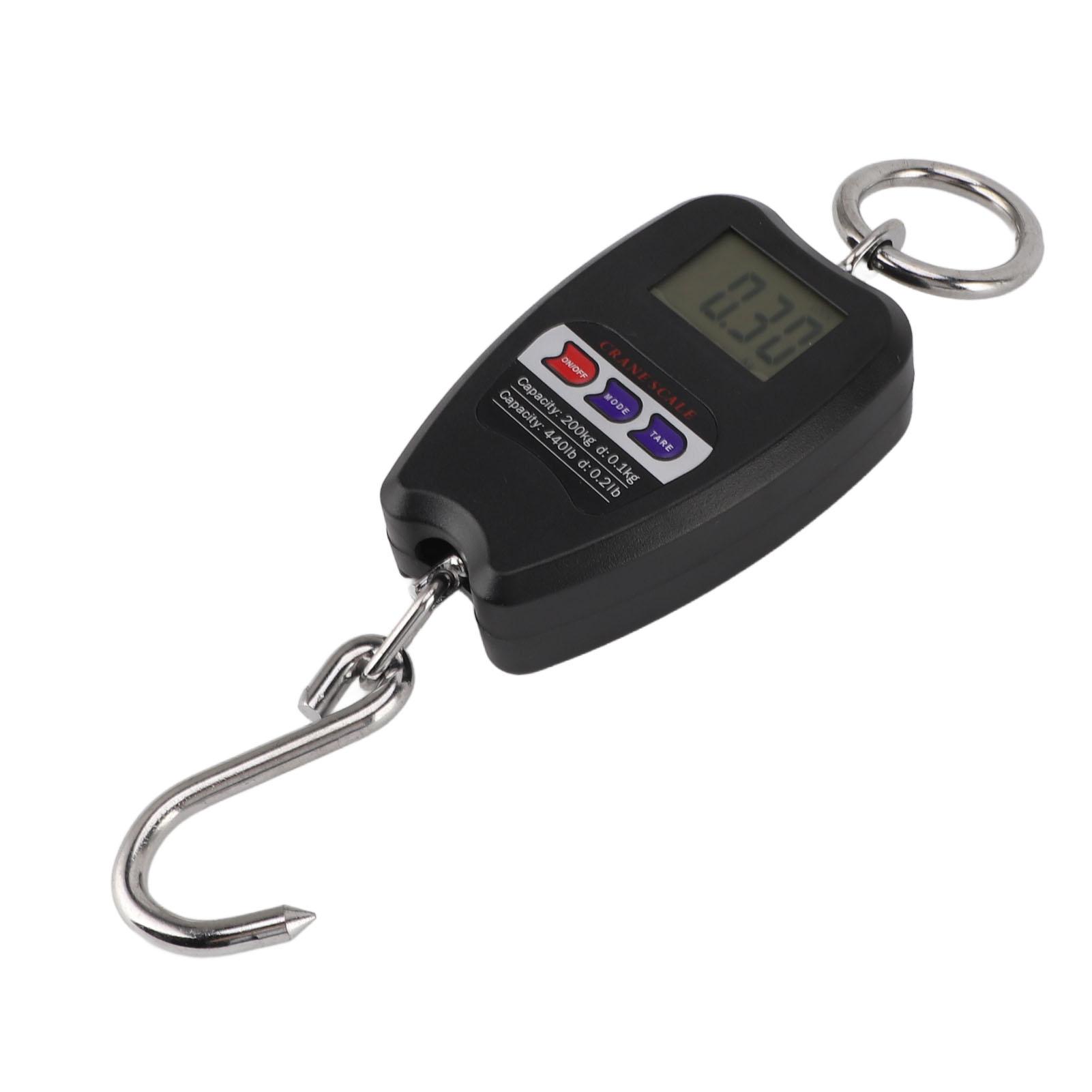 

Portable Electronic Scale High Accuracy Digital Hanging Scale 200kg Weight Capacity Crane Scale for Food Luggage