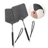 Black Telescopic Fly Swatters Heavy Duty Fly Swatter Flyswatter  for Indoor Outdoor Classroom