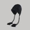 Floral Knit Beanie Hat For Women With Ear Protection And Cozy Warmth For Autumn Winter Seasons