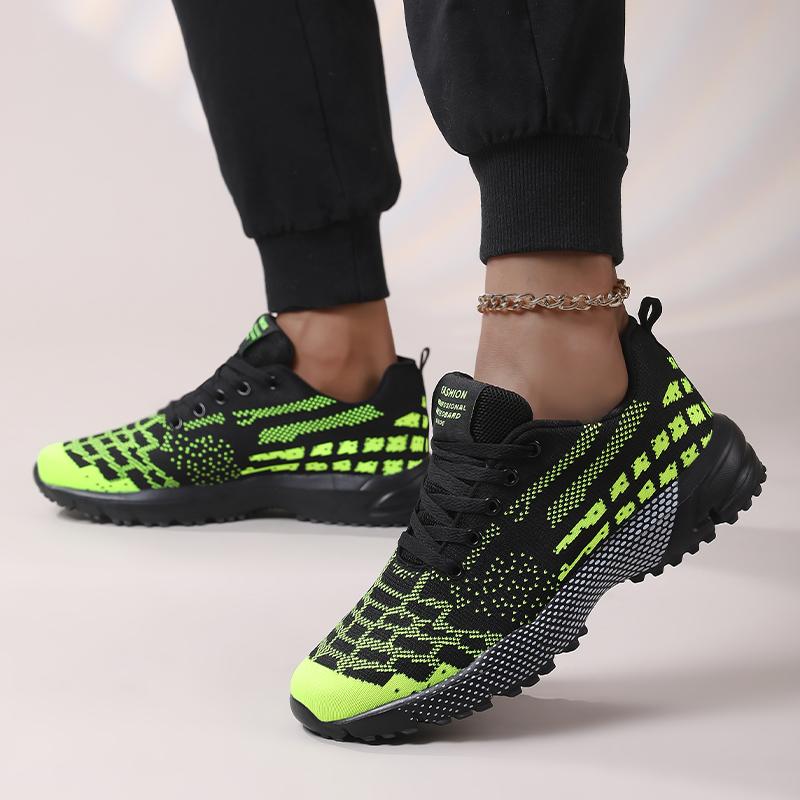 Fashion Running Shoes Men Sports Breathable Lightweight Comfortable Athletic Nonskid Sneakers All Seasons Soft Cushioned On Men Running