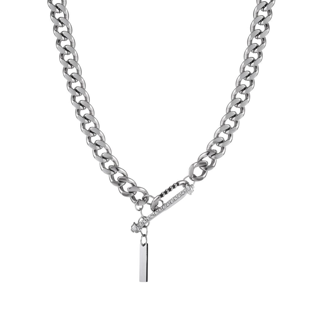 European and American Jewelry Cuban Necklace Men's High Street Thick Chain Necklace Ins High-end Versatile Accessories Women 2026