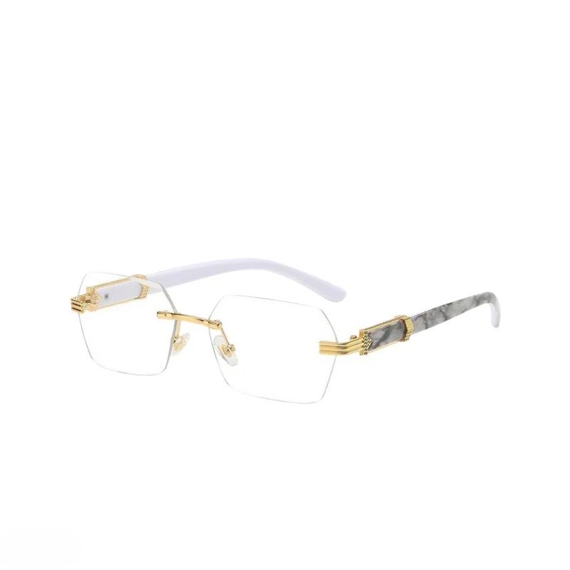 Fashionable Frameless Gradient Sunscreen Sunglasses Outdoor Sunscreen Glasses Uv Resistant Sunglasses