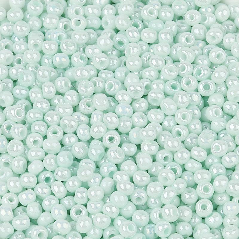 3mm Pink Orange Glass Seed Beads for Cross Stitch and DIY Jewelry Accessories