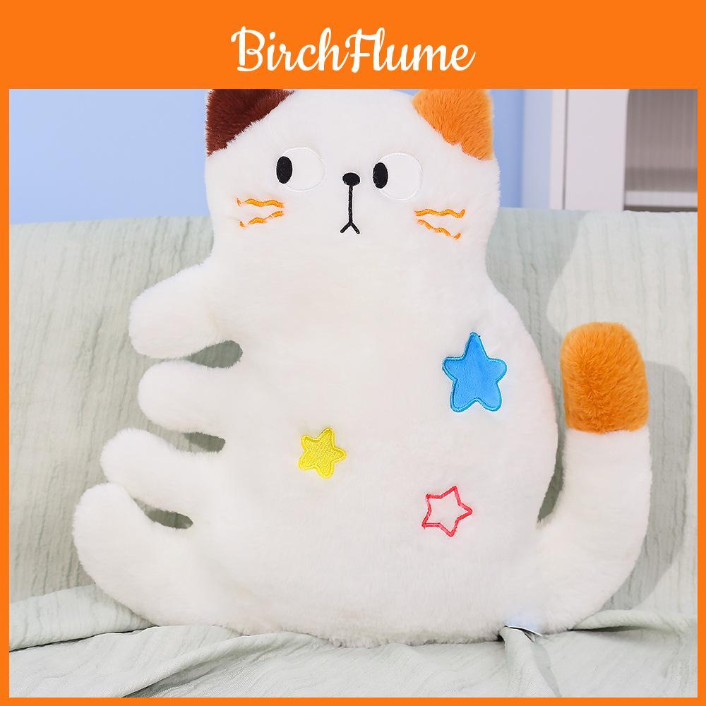 Soft Cute Cat Plush Pillow With Polyester Filling For Children And Office Relaxation