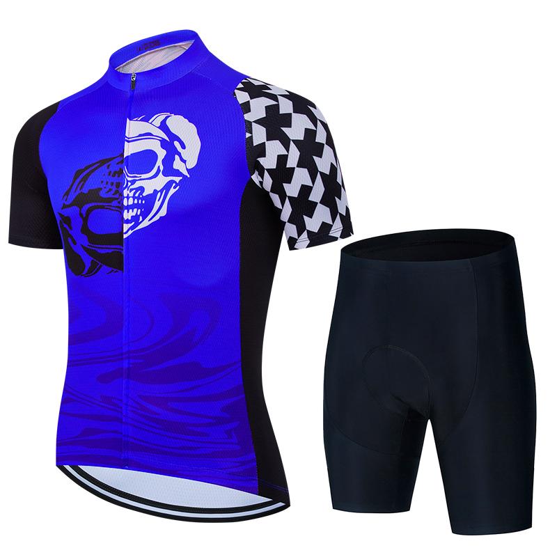 2026 Man 2026 Summer Breathable Cycling Suit Set Cycling Kits MTB Bike Clothing Short Sleeve Breathable Racing Road Bicycle Cycling Jersey Sets