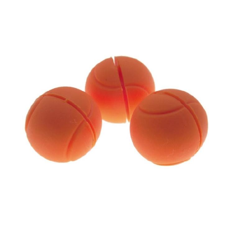Демпфер вибрации для тенниса, Силиконовые амортизаторы для теннисной ракетки, Демпфирование удара струн теннисной ракетки для теннисной ракетки оранжевый