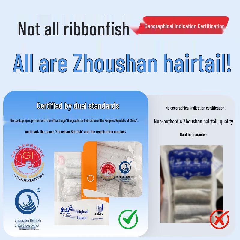 Frozen Zhoushan Hairtail Fish Fillets