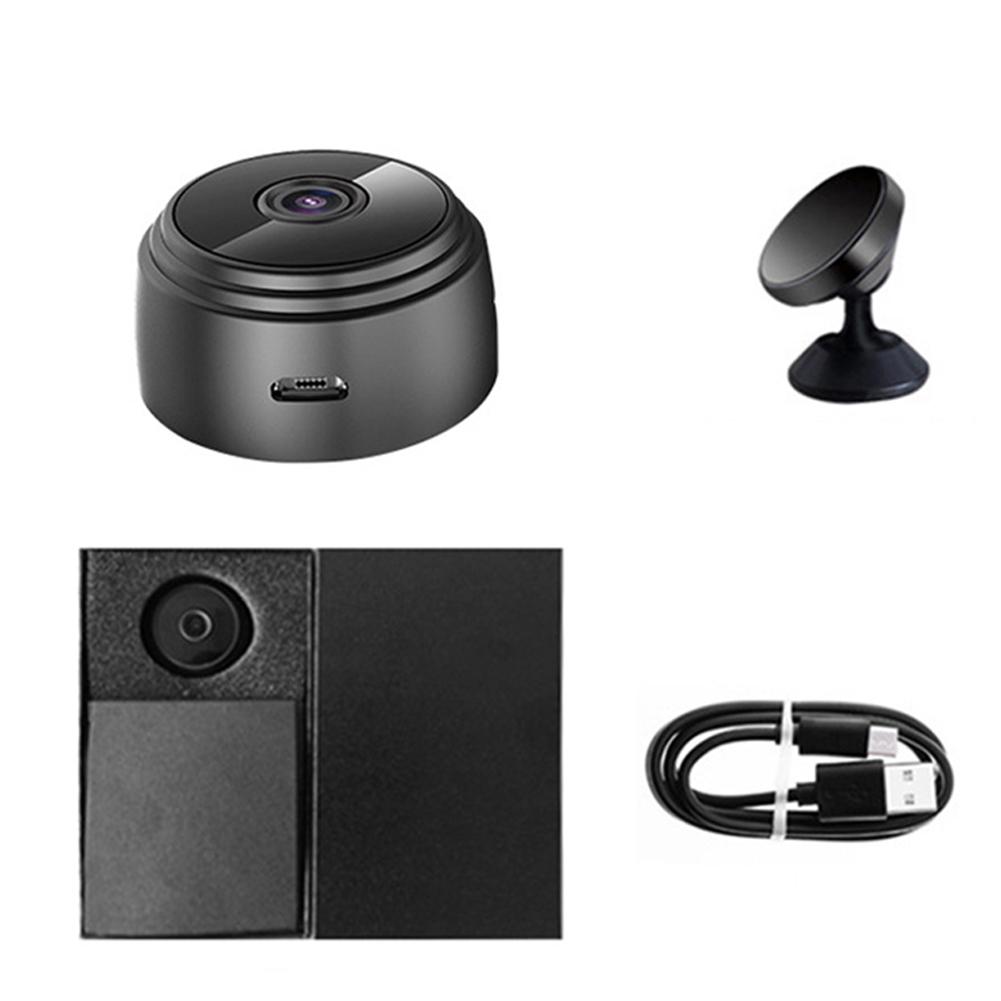 A9 Mini Camera WiFi Wireless Monitoring Security Camera Night Vision USB Rechargeable Remote Viewing Strong Magnetic Smart Home