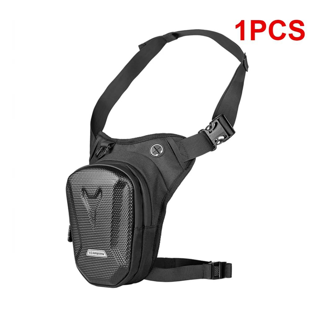 4-1PCS Motorcycle Leg Side Bag EVA Hard Shell Outdoor Casual Waist Bags Motorbike Mobile Phone Purse Hip Bum Pack